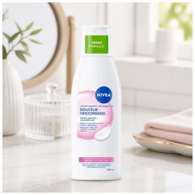 Nivea Lait Démaquillant Douceur Peau Sèche 200 ml