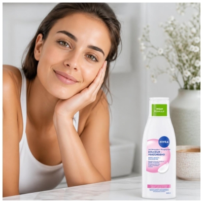 Nivea Lait Démaquillant Douceur Peau Sèche 200 ml