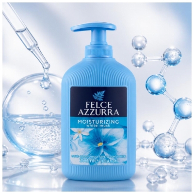 Felce Azzurra Savon Liquide Parfum Musc Blanc 300 ml