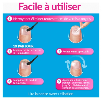 Excilor Forte Traitement Mycose de l'Ongle avec Pinceau Applicateur 30 ml