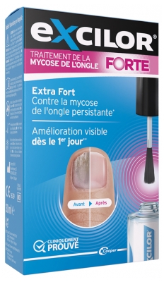 Excilor Forte Traitement Mycose de l'Ongle avec Pinceau Applicateur 30 ml
