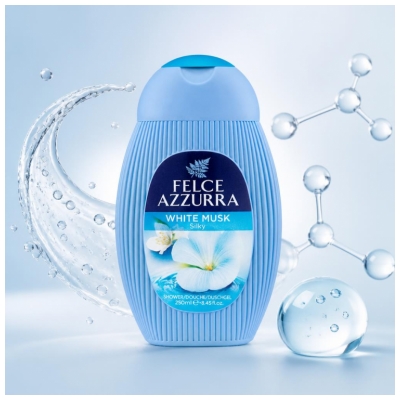 Felce Azzurra Gel Douche Musc Blanc Silky 250 ml