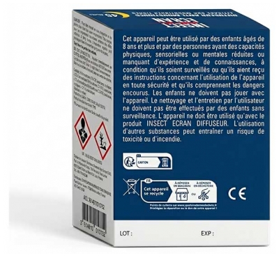 Insect Ecran Diffuseur Anti-Moustiques 45 Nuits