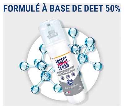 Insect Ecran Zones Infestées Adultes et Enfants Flacon 100 ml + Après Piqûres Gel Apaisant 20 g