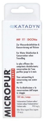 Micropur Forte MF 1T DCCNa 100 Comprimés