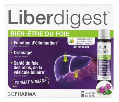 3C Pharma Liberdigest 10 Doses de 15 ml