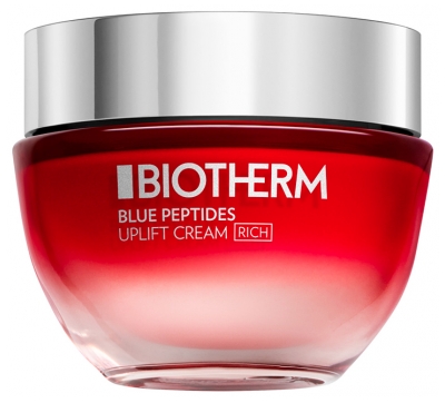 Biotherm Blue Peptides Uplift Crème Riche Fermeté Rosée Peaux Sèches 50 ml