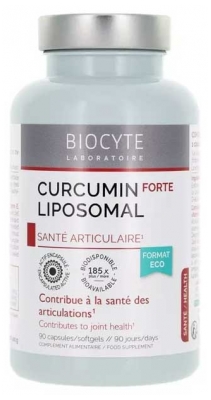 Biocyte Longevity Curcumin Liposomal Forte Santé Articulaire 90 Gélules