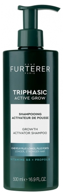René Furterer Triphasic Active Grow Shampoing Activateur de Pousse Vitamine B8 500 ml