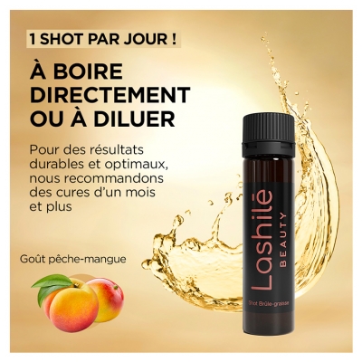 Lashilé Beauty Brûle-Graisse 14 Shots à Boire