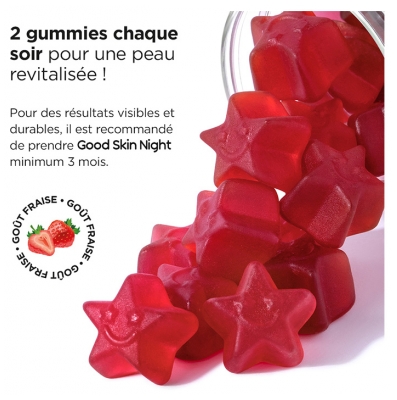Lashilé Beauty Good Skin Night Sans Sucre 60 Gummies