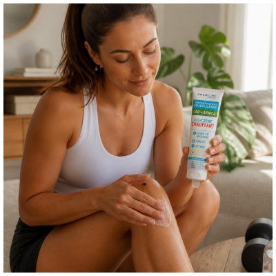 Granions Gel-Crème Chauffant CBD & Arnica 75 ML