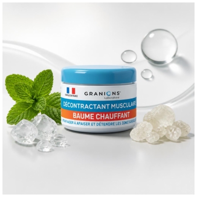 Granions Baume Chauffant Décontractant Musculaire 27,5 ml
