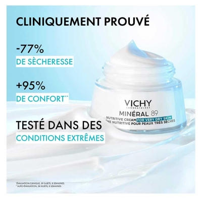 Vichy Minéral 89 Nutrilogie Crème Nutritive 50 ml