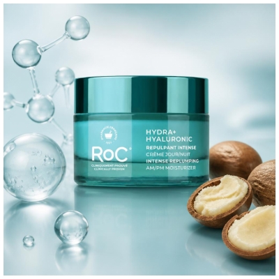 RoC Hydra+ Hyaluronic Repulpant Intense Crème Nuit et Jour 50 ml
