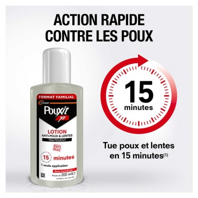 Pouxit XF Lotion Anti-Poux et Lentes 100% Efficace 200 ml