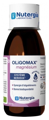 Nutergia Oligomax Magnésium Système Nerveux 150 ml