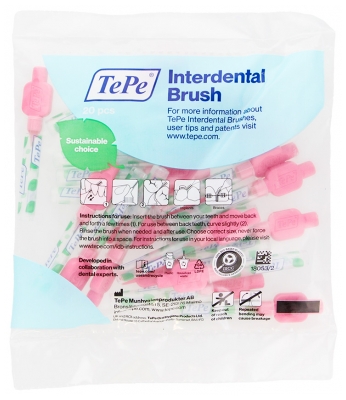 TePe Interdental Brush 20 Brossettes Interdentaires - Taille : ISO 0