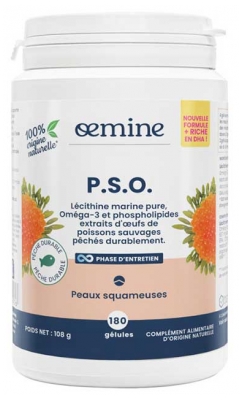 Oemine P.S.O Peaux Squameuses 180 Gélules