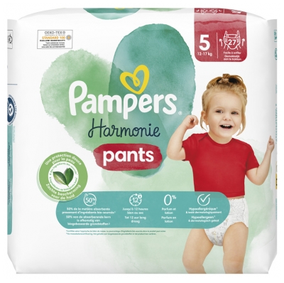 Pampers Harmonie T5 27 Couches-Culottes 12-17 kg