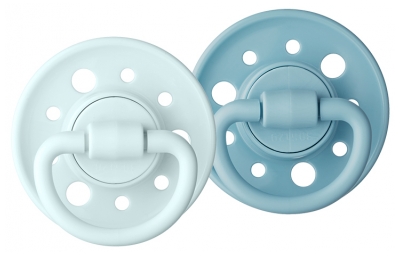 Dodie Gaia Sucettes Rondes 6-36M X2 - Couleur : Bleu
