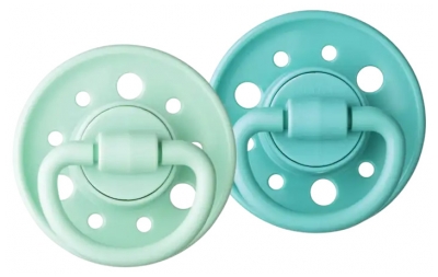 Dodie Gaia Sucettes Rondes 6-36M X2 - Couleur : Vert