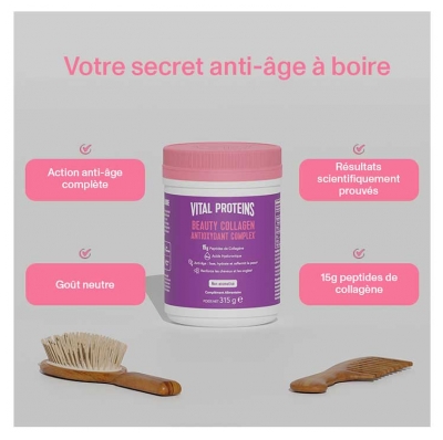 Vital Proteins Beauty Collagen Antioxydant Complex Non Aromatisé 315 g