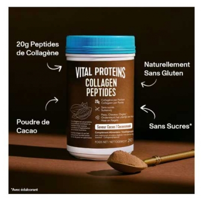 Vital Proteins Collagen Peptides Saveur Cacao 297 g