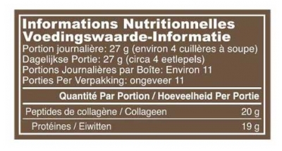 Vital Proteins Collagen Peptides Saveur Cacao 297 g