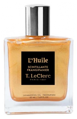 T.leclerc Huile Scintillante Frangipanier 50 ml