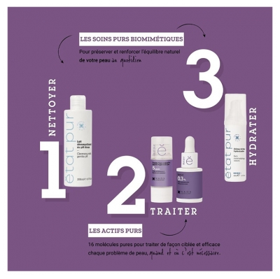 État Pur Actif Pur Peptide-4 Pro-Collagène