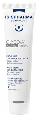 Isispharma Glyco-A Intense Peeling Crème Nuit 25% d'Acide Glycolique 30 ml