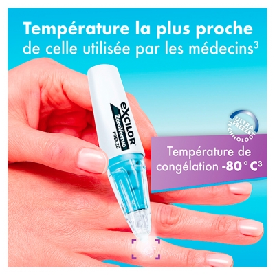 Excilor ZéroVerrue Freeze Traitement des Verrues par Cryothérapie 10 ml