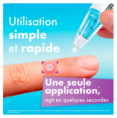 Excilor ZéroVerrue Freeze Traitement des Verrues par Cryothérapie 10 ml