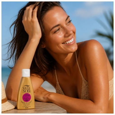 Soleil Noir Soin Vitaminé Haute Protection SPF50 50 ml