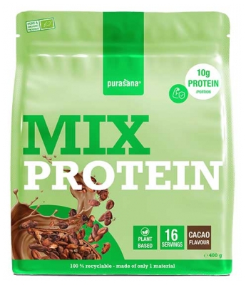Purasana Plant Protein Mix Cacao 400 g Bio