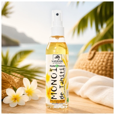 Naturado en Provence Monoi de Tahiti Tiaré 4 Saisons -150 ml