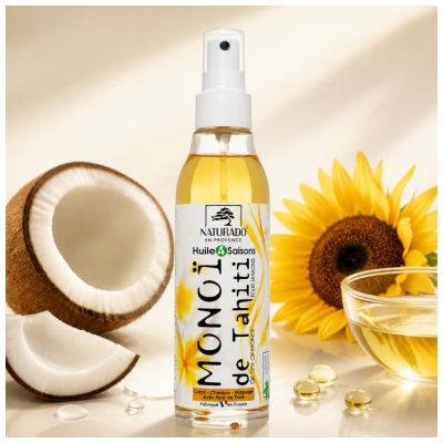 Naturado en Provence Monoi de Tahiti Tiaré 4 Saisons -150 ml