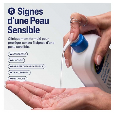Cetaphil Nettoyant Visage Peaux Sensibles 473 ml