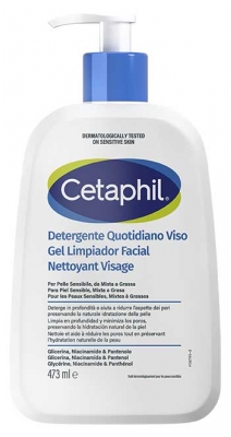Cetaphil Nettoyant Visage Peaux Sensibles 473 ml