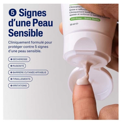 Cetaphil Crème Hydratante Visage Jour SPF 30 - Tube 50 ml
