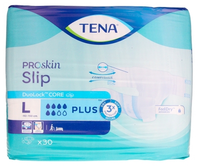 Tena ProSkin Slip Plus Changes Complets 30 Unités