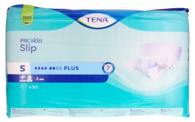 Tena ProSkin Slip Plus Changes Complets 30 Unités - Taille : Taille S