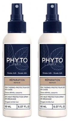 Phyto Réparation Spray Thermo-Protecteur 230° Anti-Casse Lot de 2 x 150 ml