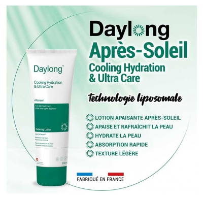 Daylong Cooling Hydration & Ultra Care Après Soleil Tous Types de Peaux 236 ml