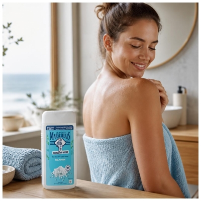Le Petit Marseillais Gel Douche Hydratant Extra Doux Sel Marin 300 ml