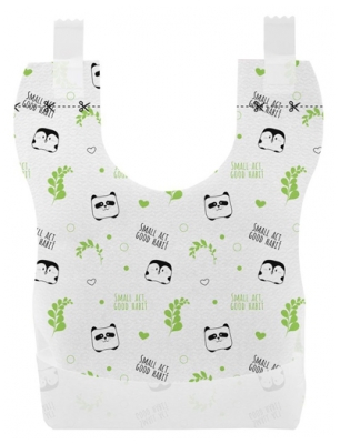 Chicco Bavoir Compostable Décoré X36