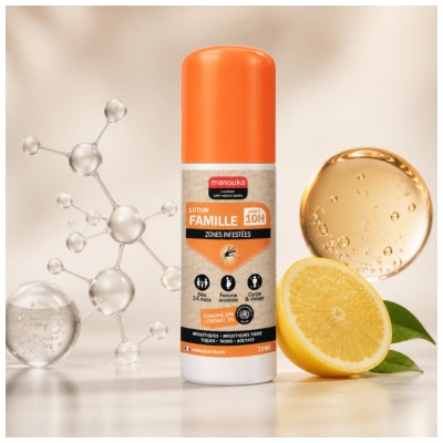 Manouka Famille Répulsif Visage & Corps 75 ml