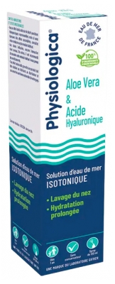 Gifrer Physiologica Solution d'Eau de Mer Isotonique Acide Hyaluronique & Aloe Vera 120 ml