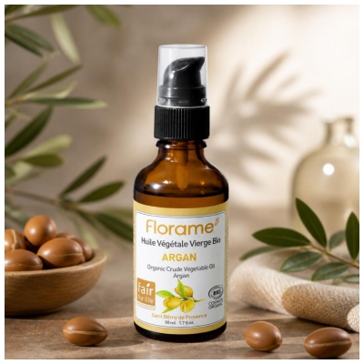 Florame Huile Végétale Argan Vierge Bio 50 ml